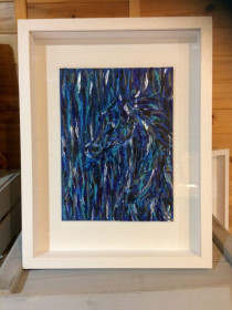 "Compassion" - Framed acrylic on canvas