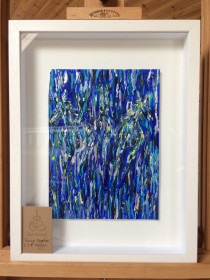 "Forge Together" - Framed acrylic on canvas