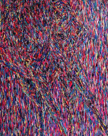 48" x 36" Acrylic - "Warrior Alive"