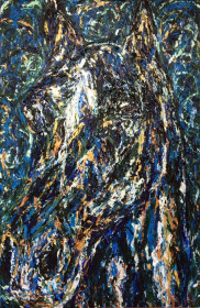 30”x 20” - "Patient Guardian"