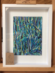 "In Knowing" - Framed acrylic on canvas