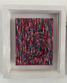 ‘In Face of Truth’ 10”x 8” in white 15”x 13” frame